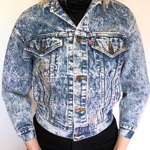 💥Vintage Levi’s Acid Wash Jacket💥